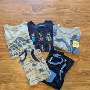 Bundle Of 5 Boys Summer Shirts, 4-5T